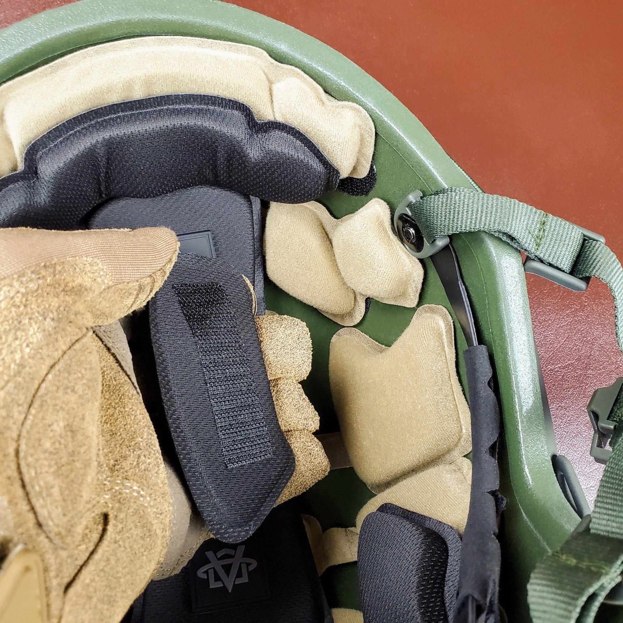 FAST High-Cut Ballistic Helmet | NIJ Level IIIA+ | Tan, Black, Green