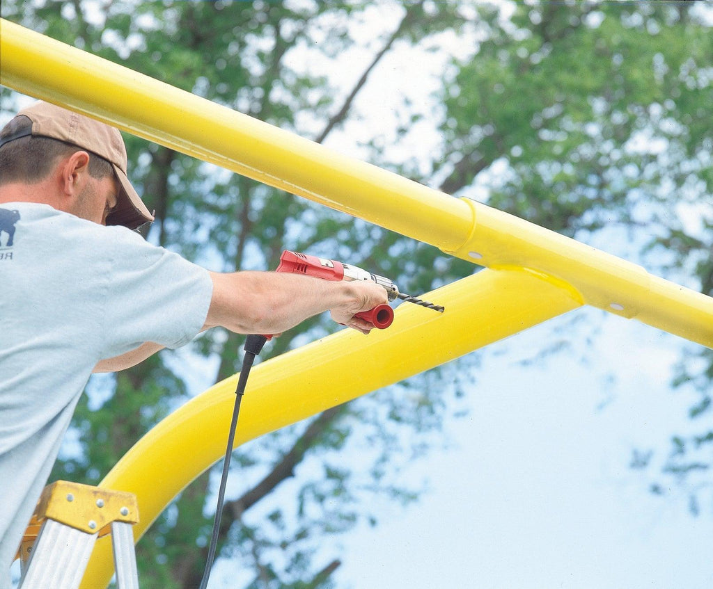 Bison 5-9/16" Gooseneck Football Goalposts (Pair)