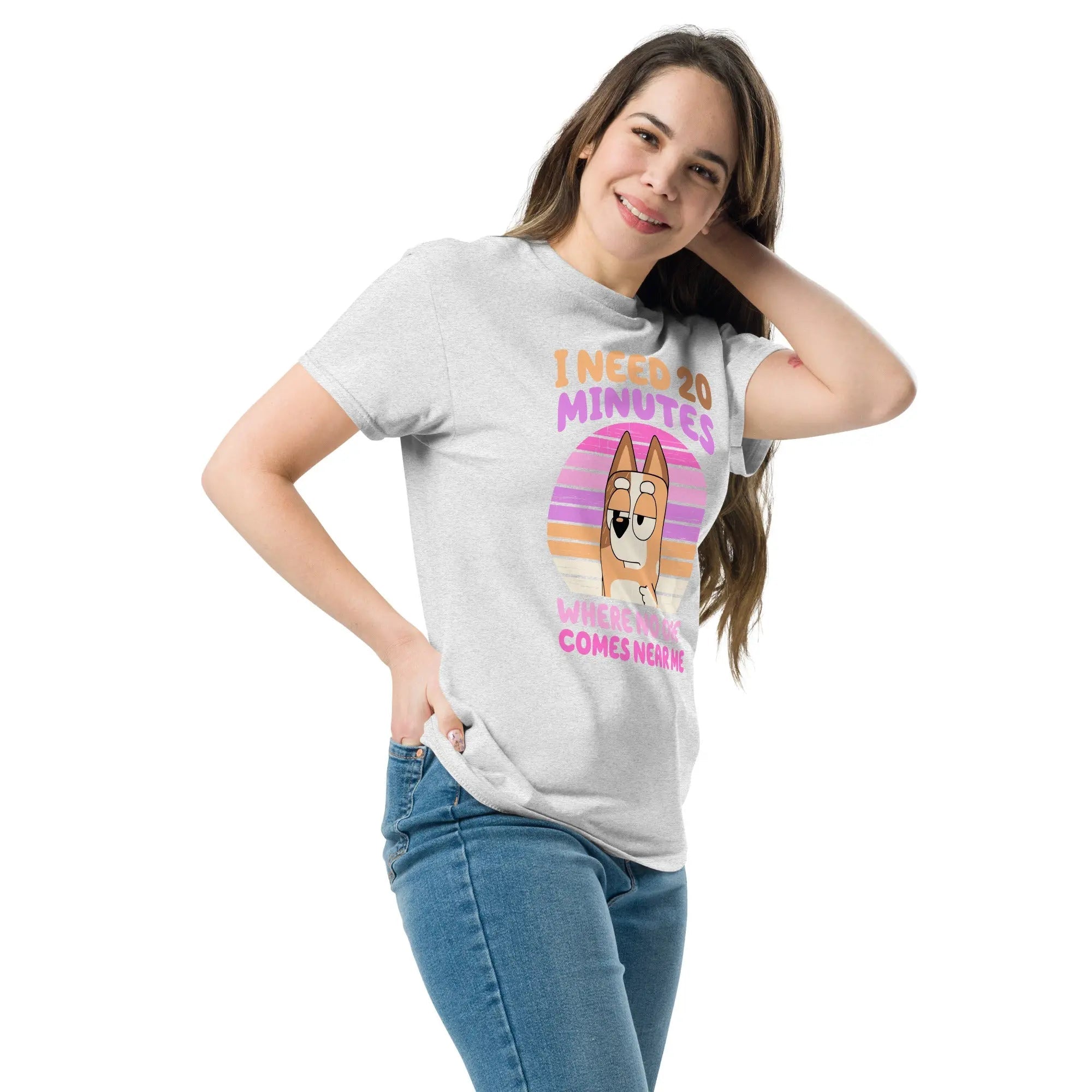 Bluey "I Need 20 Minutes" Tee