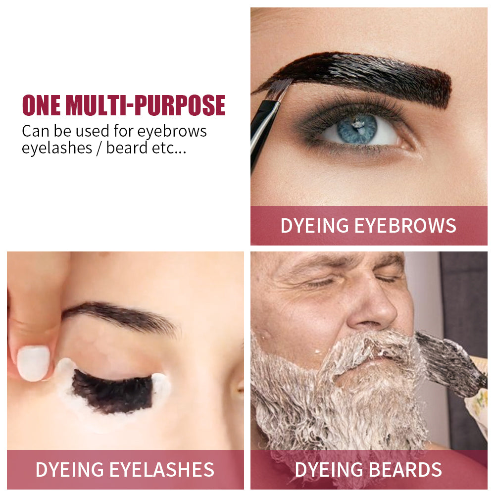 ICONSIGN Eyelash Eyebrow Dye Tint Kit Brow Mascara Tinting Dye
