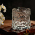 Retro Glacier Glass Whiskey Crystal Glass Beautifully Designed Western Liquor Glass