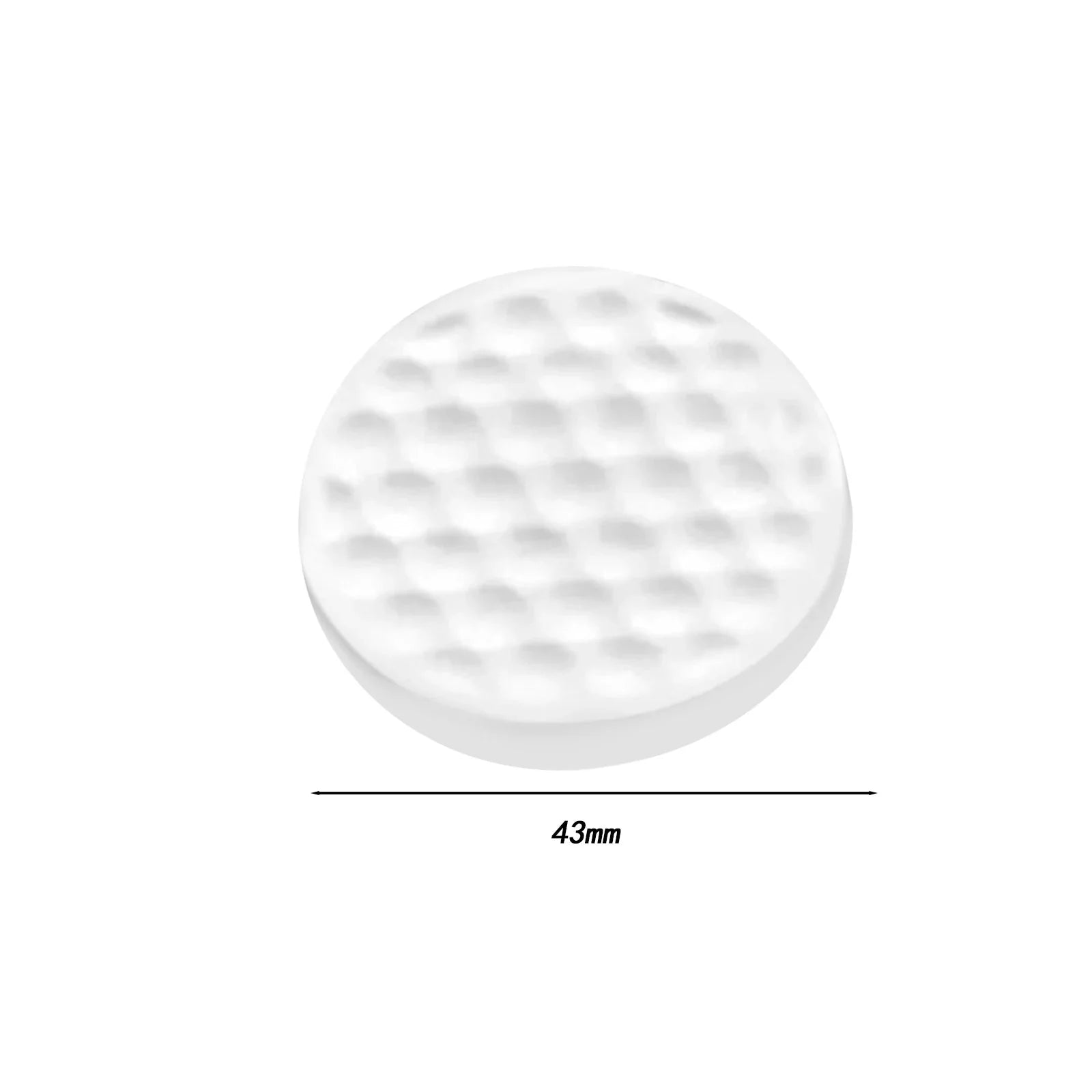 Flat Golf Ball Beginners Portable Office Home Adult Golf Practice Ball Golf Practice Accuracy Trainer Swing Golf Ball  TPE