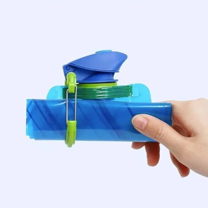 Foldable Water Bottles Flexible Reusable Travel Water Bottle Plastic Water Pouch Soft Flask Water Bag With Carabiner Clip