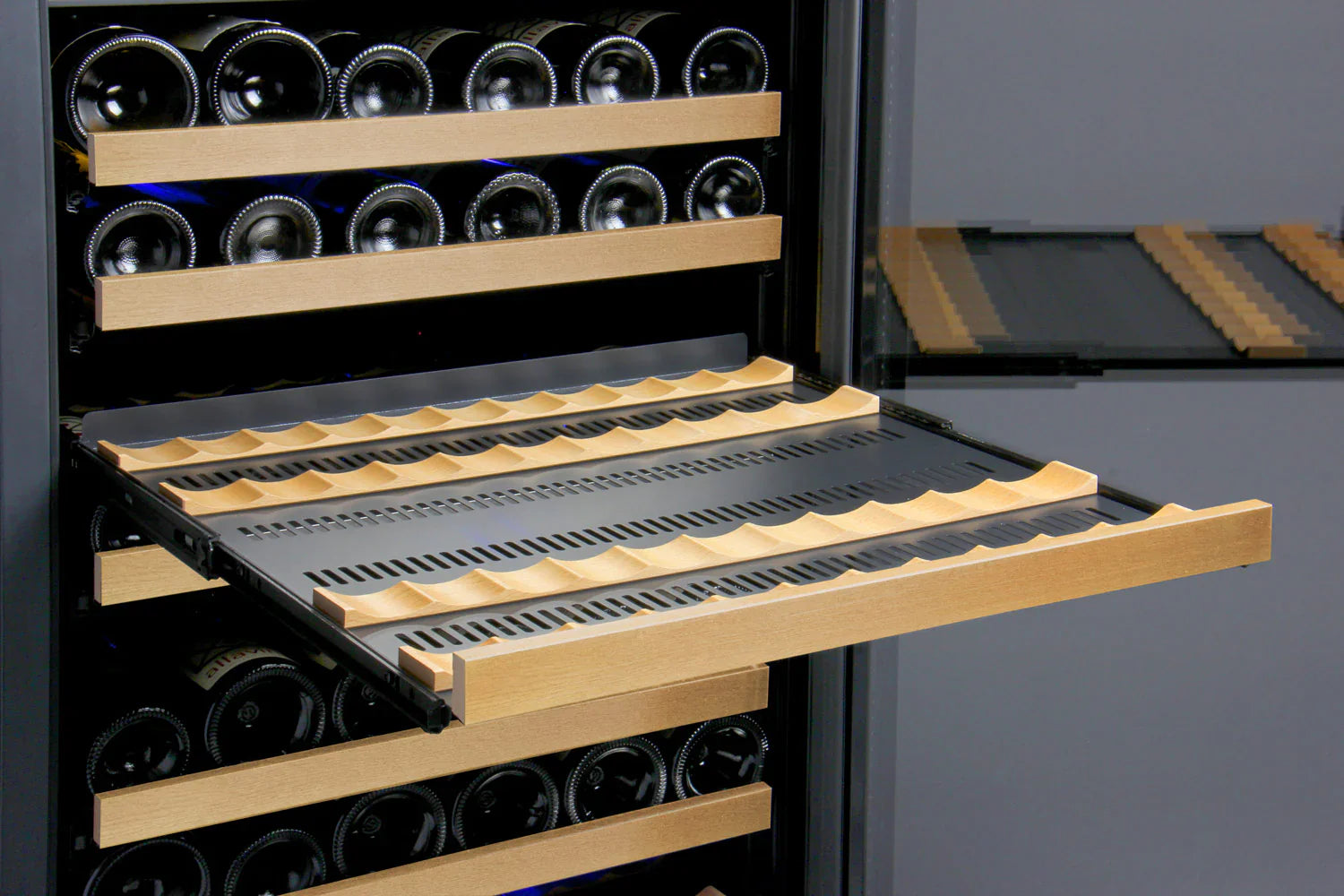 Allavino 24" Wide FlexCount II Tru-Vino 177 Bottle Single Zone Wine Refrigerator