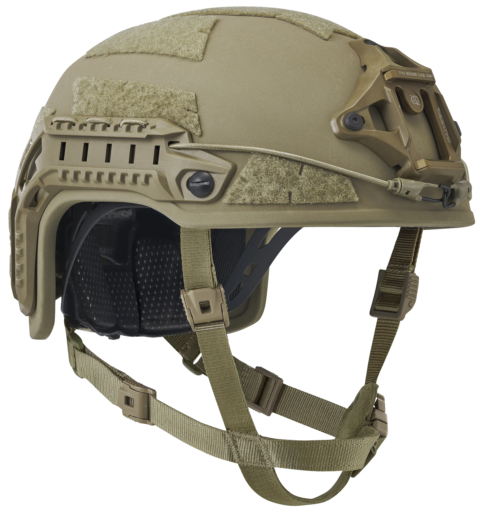 Galvion Caiman TL | Max Coverage High-Cut Helmet | Stops .357 SIG & .44 Magnum