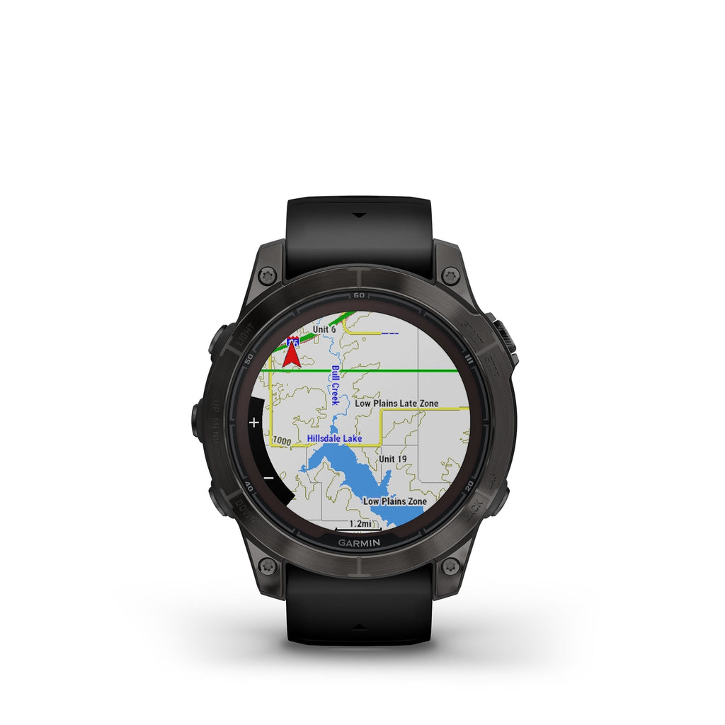 Garmin Fenix 7 Pro Sapphire Solar | Solar Powered Smartwatch w/ ECG