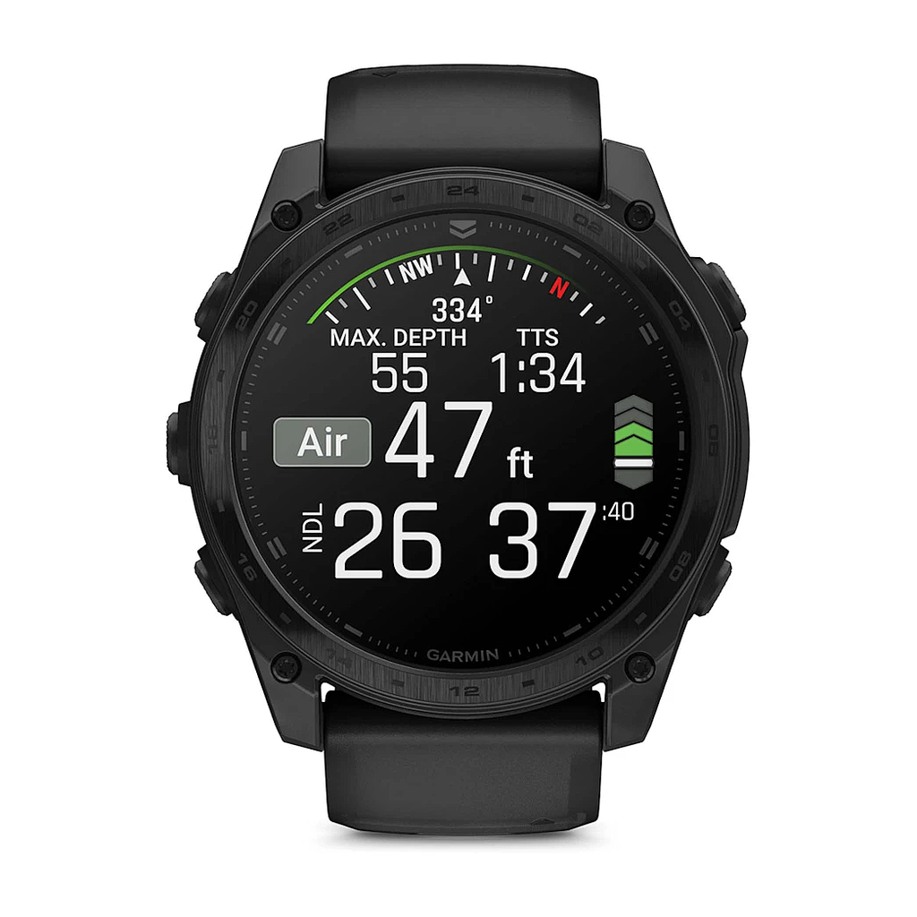 Garmin Tactix 8 51 mm AMOLED | Waterproof w/ Applied Ballistics Quantum & NVG Compatible