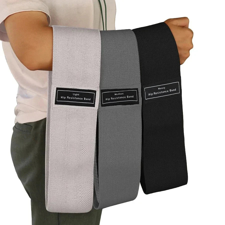 Fabric Resistance Hip & Booty Bands – Glute & Thigh Squat Workout Loops