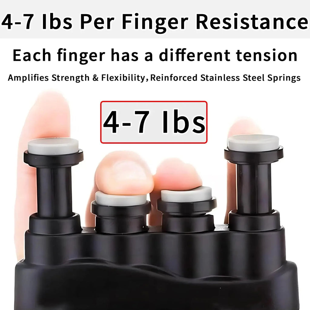 Guitar Hand Grip Finger Exerciser Strengthener Power Trainers Medium Tension Home Fitness Equipment Piano Entry Finger Exerciser