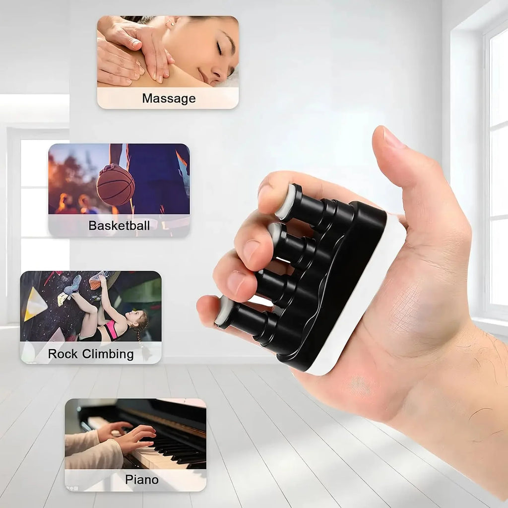 Guitar Hand Grip Finger Exerciser Strengthener Power Trainers Medium Tension Home Fitness Equipment Piano Entry Finger Exerciser