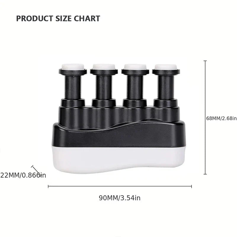 Guitar Hand Grip Finger Exerciser Strengthener Power Trainers Medium Tension Home Fitness Equipment Piano Entry Finger Exerciser