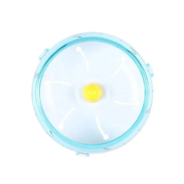 Hamster Running Disc Toy – 3 Sizes, Silent Rotary Jogging Wheel for Small Pets