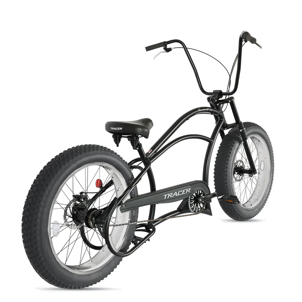 Tracer Harman 3i 26'' Vintage Internal 3-Speed Chopper Stretch Fat Tire Bike