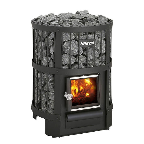 Harvia Legend 150 Wood-Burning Sauna Stove Package, 16kW