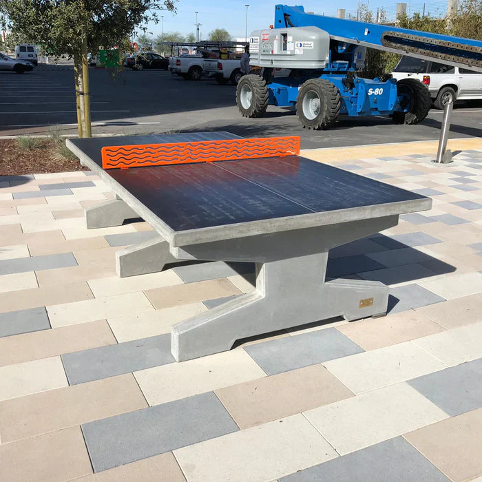 Stone Age Uptown Outdoor Concrete Ping Pong Table