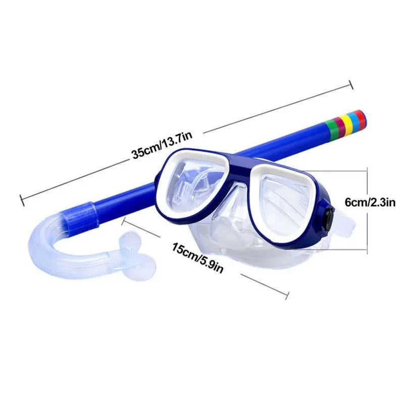 Kids Snorkel Set with Anti Fog Mask and Breathing Tube