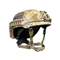 Team Wendy Rifletech | Stops AK-47 & AR-15 Rounds | NIJ III Helmet with No-Hole Design