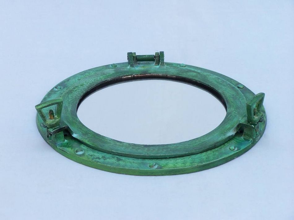 Deluxe Class Titanic Shipwrecked Decorative Ship Porthole Mirror 8""