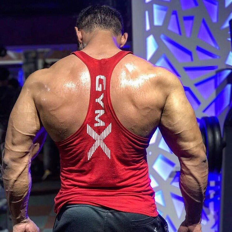 Men's Sleeveless Muscle Fitness Vest — Quick-Dry Training Tank Top