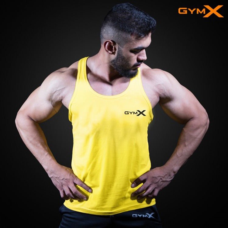 Men's Sleeveless Muscle Fitness Vest — Quick-Dry Training Tank Top