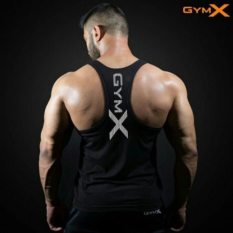 Men's Sleeveless Muscle Fitness Vest — Quick-Dry Training Tank Top