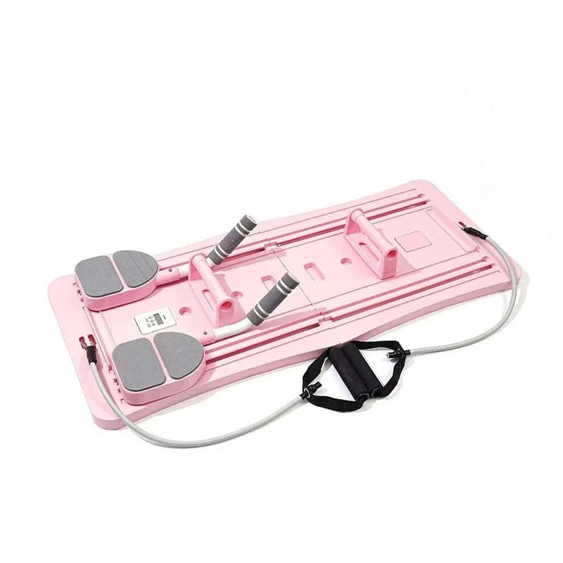 Multifunctional Fitness Board Home Abdominal Board Plank Chest and Abdominal Muscle Trainer Fitness Equipment Abdominal Wheel