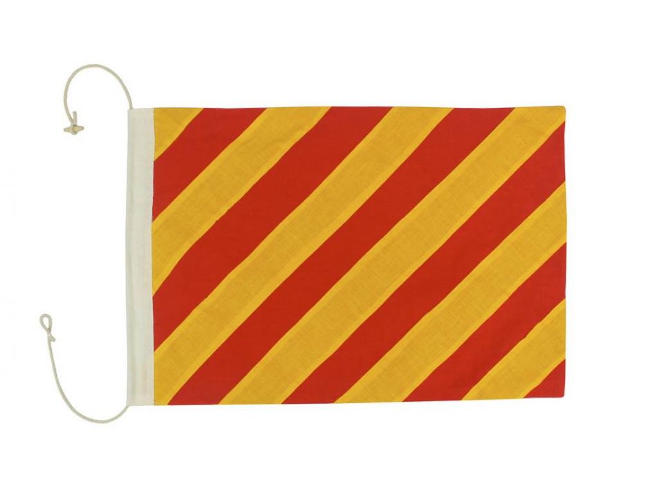 Set of 26 - Decorative Cloth Nautical Alphabet Flags 20""