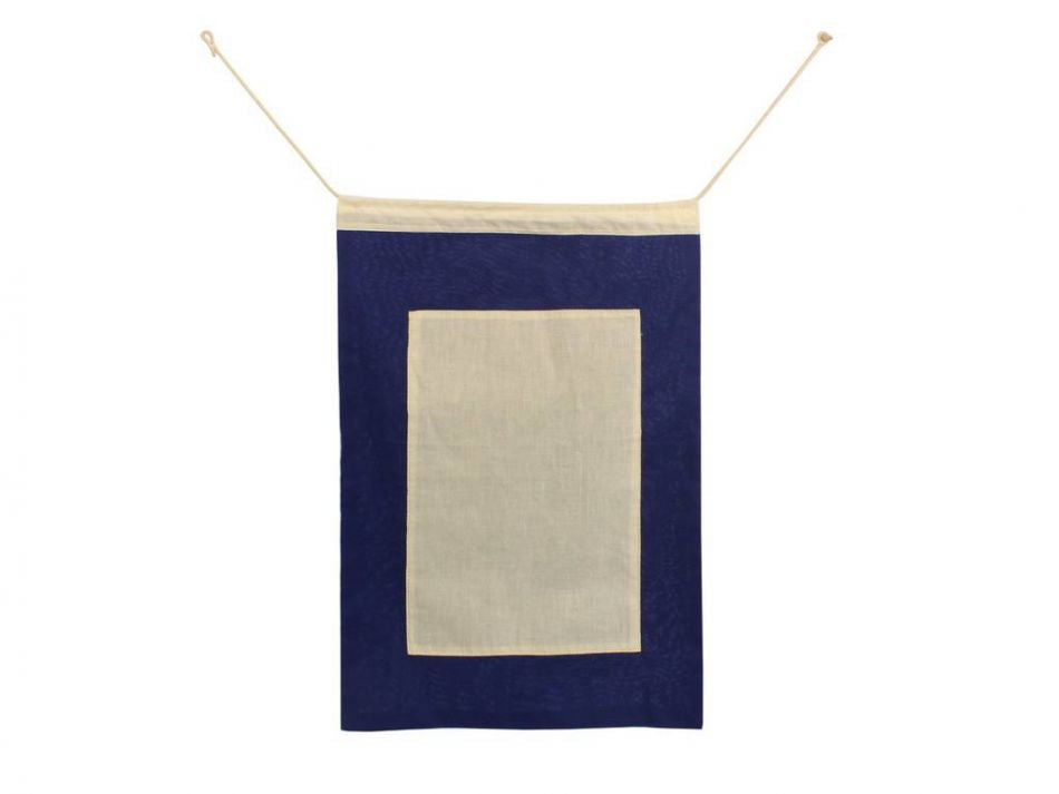 Letter P Cloth Nautical Alphabet Flag Decoration 20""