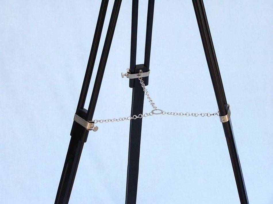 Floor Standing Brushed Nickel Anchormaster Telescope 50""