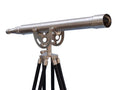 Floor Standing Brushed Nickel Anchormaster Telescope 50""
