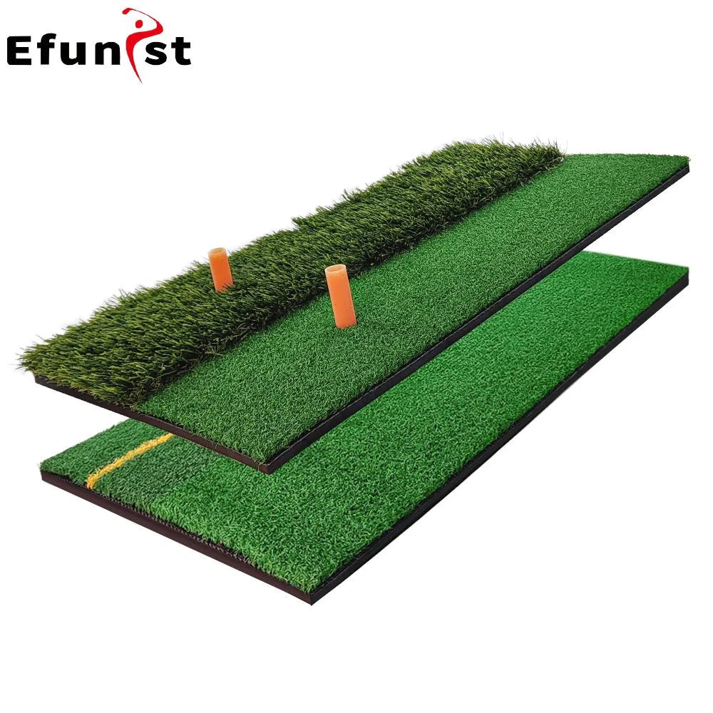 New Golf Hitting Mat Indoor Outdoor Golf Training Aids 4 Styles Mini Practice Durable PP Grass Pad Backyard Exercise Drop Ship