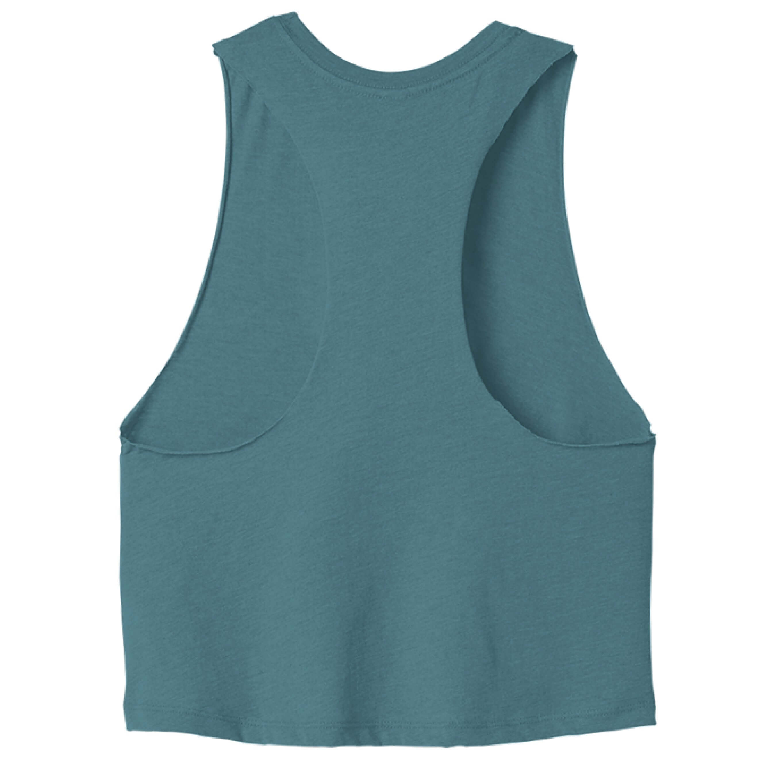 Bella + Canvas 6682 Ladies' Racerback Cropped Tank