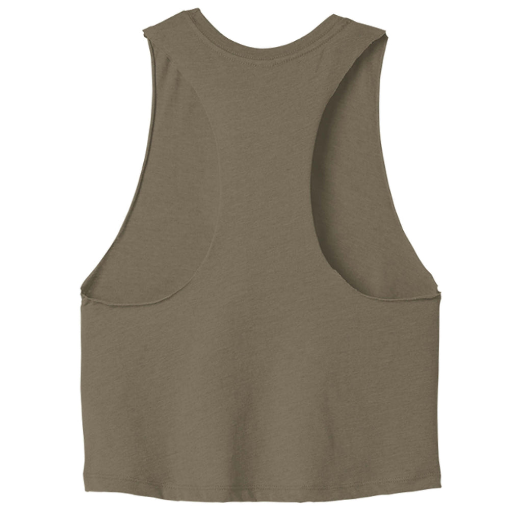 Bella + Canvas 6682 Ladies' Racerback Cropped Tank