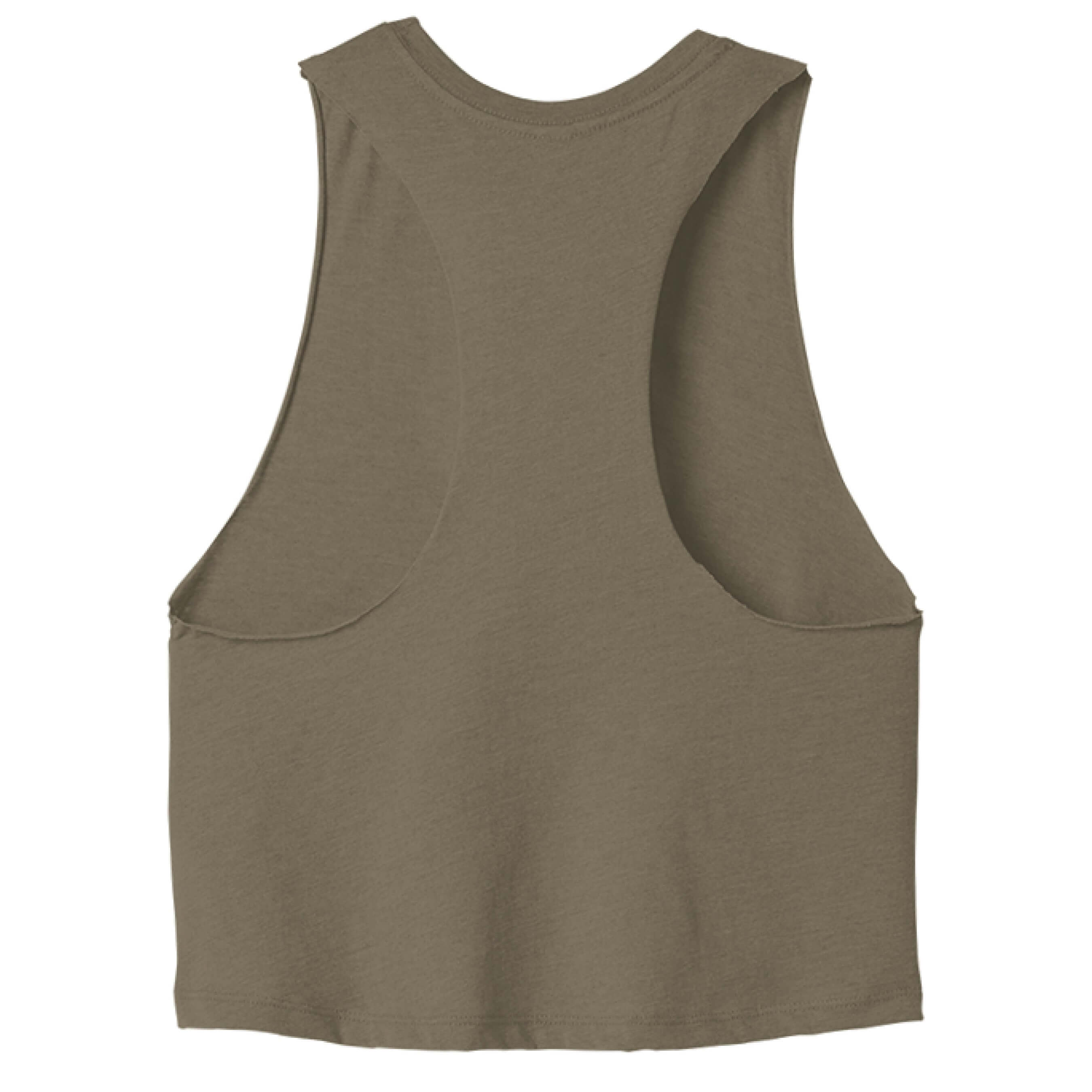 Bella + Canvas 6682 Ladies' Racerback Cropped Tank