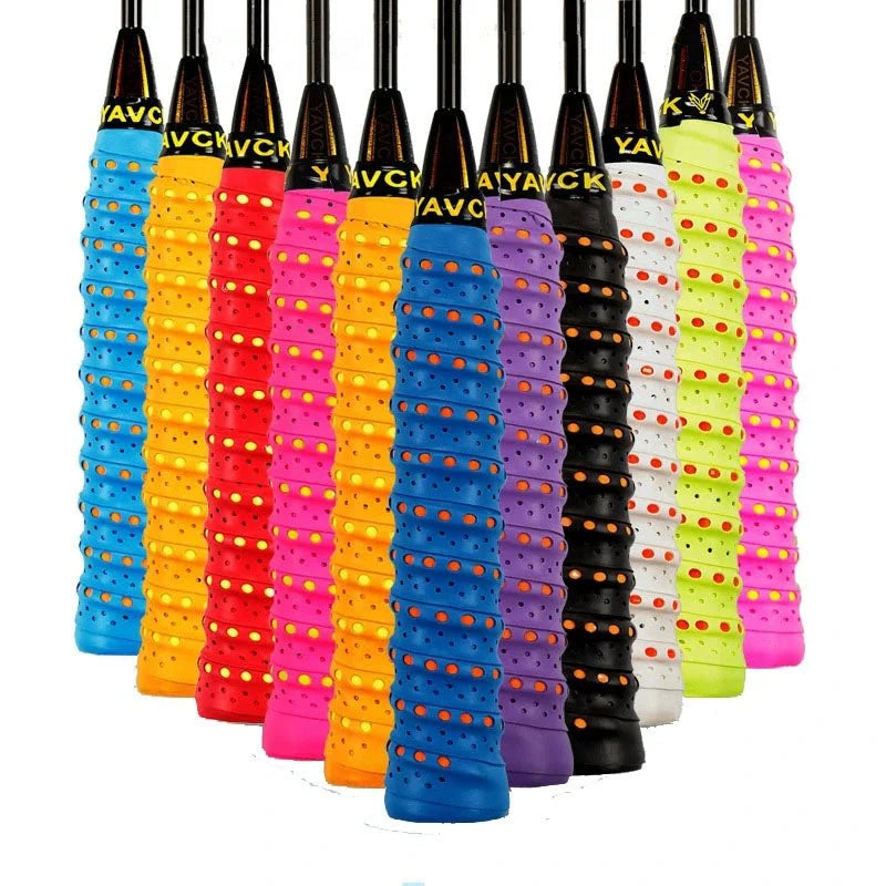 Non Slip Tennis Racket Grip Tape Sweatband Set 10 Pack