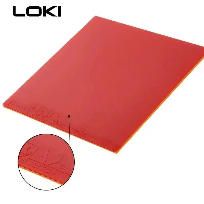 Original LOKI RXTON 5 Table Tennis Rubber Sticky Rubbers Loop Spin Offensive Ping Pong Sponge Original Loki Ping Pong Rubber