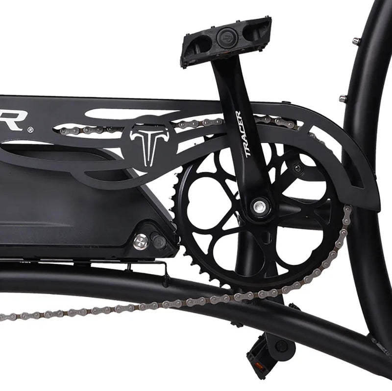 Tracer Legend GT7 1000W Stretch Cruiser Chopper Bike