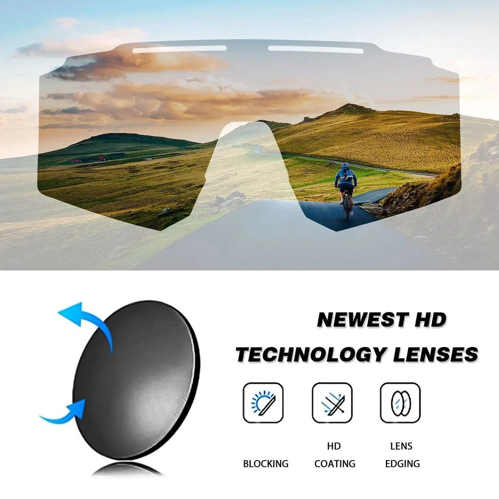 Polarized Sports Sunglasses for Cycling Running and Baseball