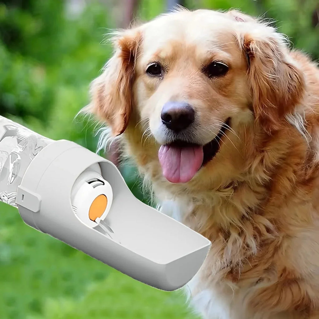 Portable Dog Water Bottle Durable Pet Hydration Dispenser Outdoor Walks Hiking Travel Pet Ergonomic Bottle Dog Water Dispenser