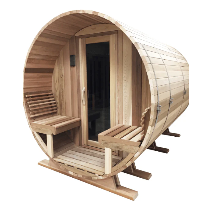 SaunaCore Country Living Barrel Sauna