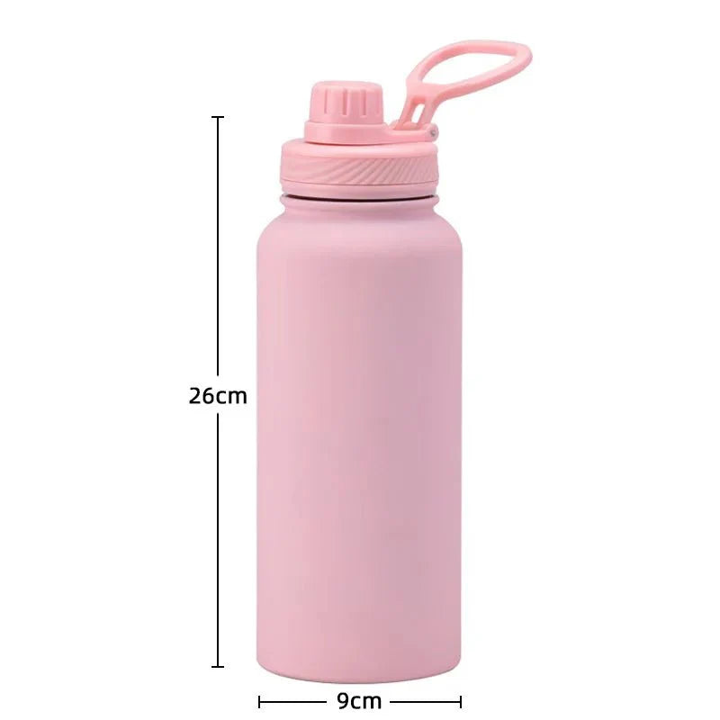 PuraCool Custom Water Bottle | 1000ml Large Capacity Tumbler | Personalized Thermal Flask | Perfect Gift