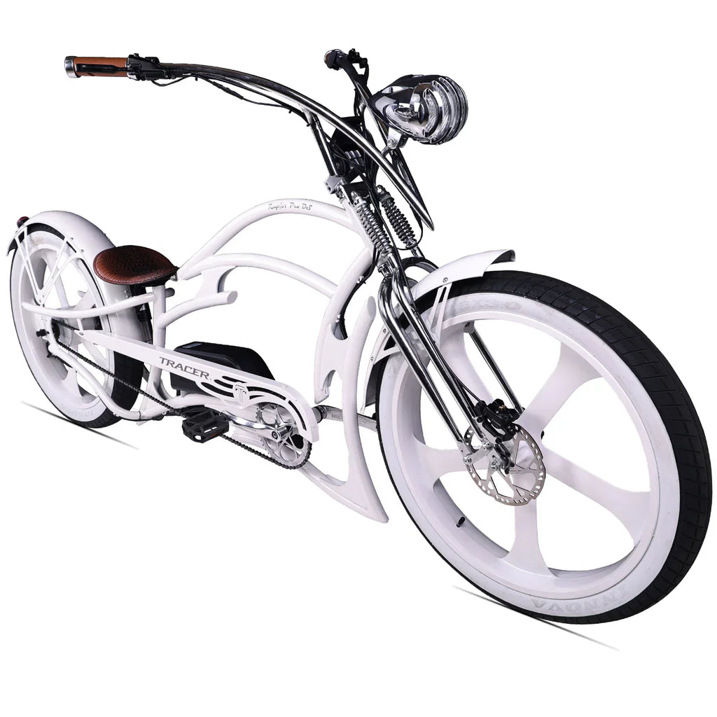 Tracer Raptor Pro DS 800W Stretch Cruiser Ebike *PREORDER*