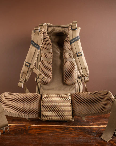 Eberlestock Brute 3500 | 60L Water-Repellent Hunting Pack | Balanced Carry for Heavy Payloads