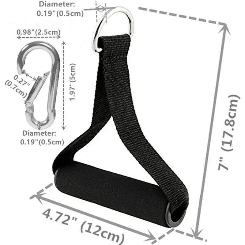 Resistance Bands Pull Handles Set Foam Door Anchor Fitness Equipment Muscle Training Weight Exercise Workout Gym Accessories