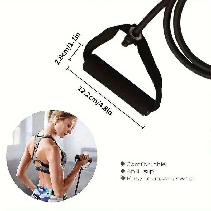 Resistance Bands with Handles – Home & Gym Strength Training Set for Men & Women