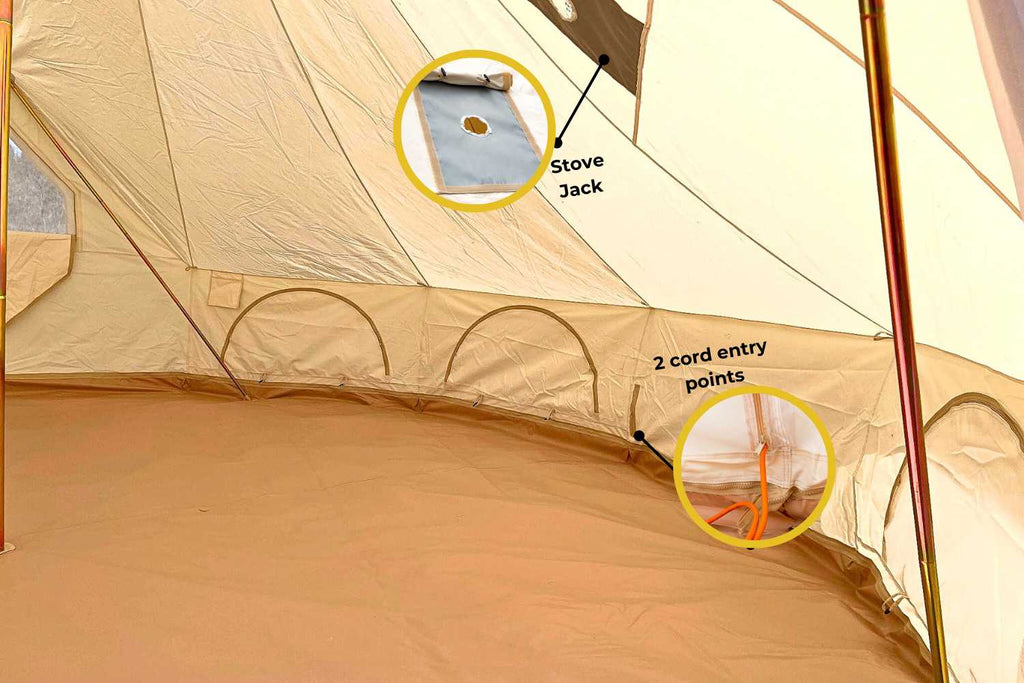 16' (5M) Zephyr™ Tent Cabin Bell Tent