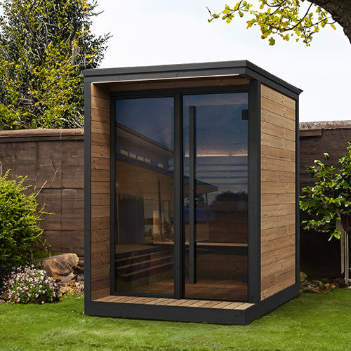 SaunaLife GL4 Outdoor Sauna Kit - Garden Luxury-Series Up to 4 People