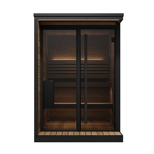 SaunaLife GL4 Outdoor Sauna Kit - Garden Luxury-Series Up to 4 People