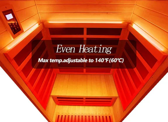 Wizzisauna SR02 2 Person Red Cedar Far Infrared Sauna **Pre-Order**