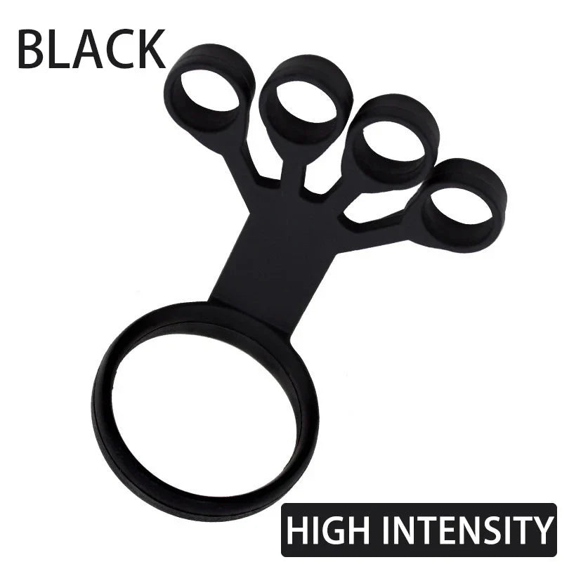 Silicone Hand Grip Device Finger Exercise Hand Strengthener Stretcher Hand Trainer Rehabilitation Training Equipment Muscle Tool